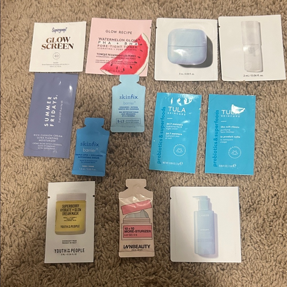 Sephora Skincare Suncare Collection - Blue and Pink